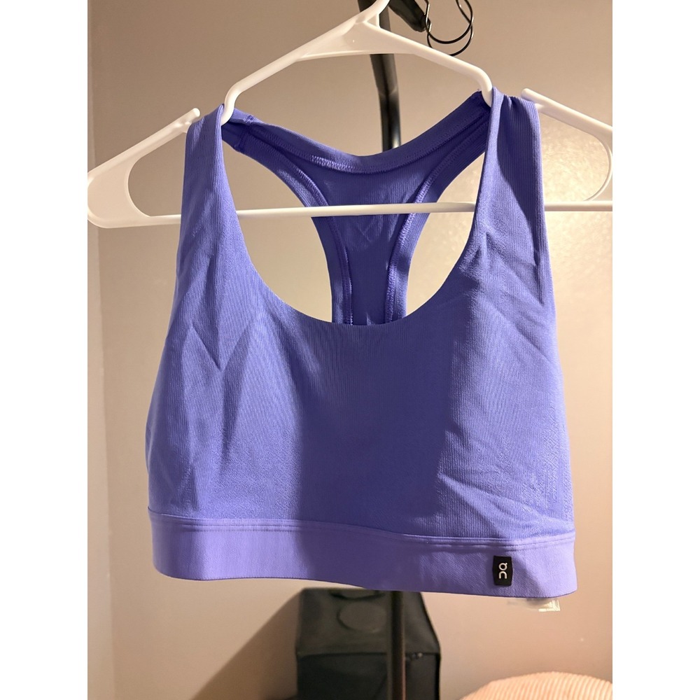 OC Purple Racerback Sports Bra - Medium Support,‎ Stretch Athletic Fit Sz M